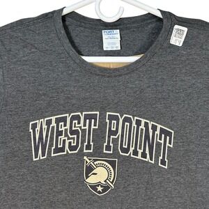 Port‎ & Company West Point Military Academy Graphic T-Shirt Men's 2XL Charcoal